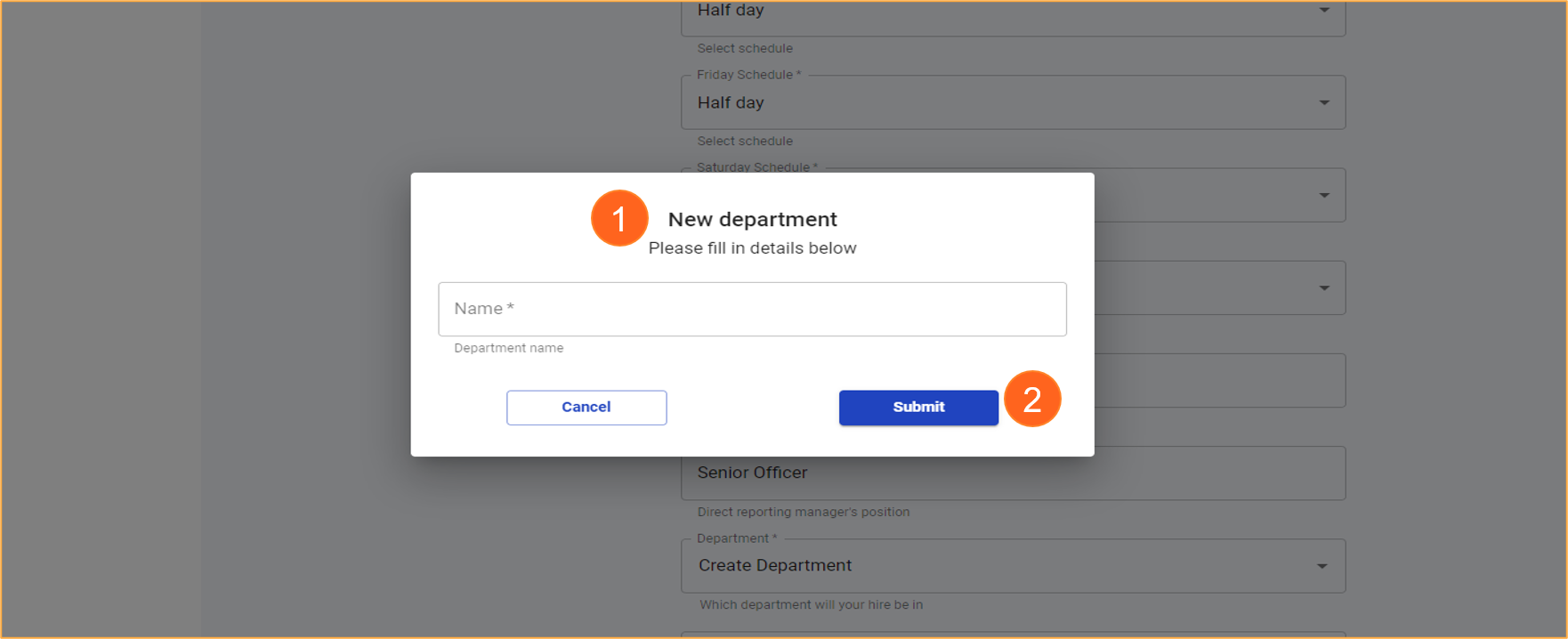 AGP: How to Fill in New Hire Form